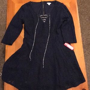 Navy blue dress, brand xhilaration